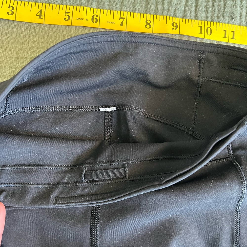 Lululemon Black Speed Up Leggings, High Waist - Picture 7 of 7